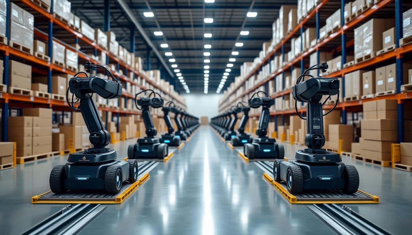 découvrez comment amazon révolutionne la logistique mondiale en intégrant des robots dans ses processus d'approvisionnement et de distribution, améliorant ainsi l'efficacité, la rapidité et la précision des livraisons. explorez les innovations technologiques qui transforment l'avenir de la chaîne d'approvisionnement.
