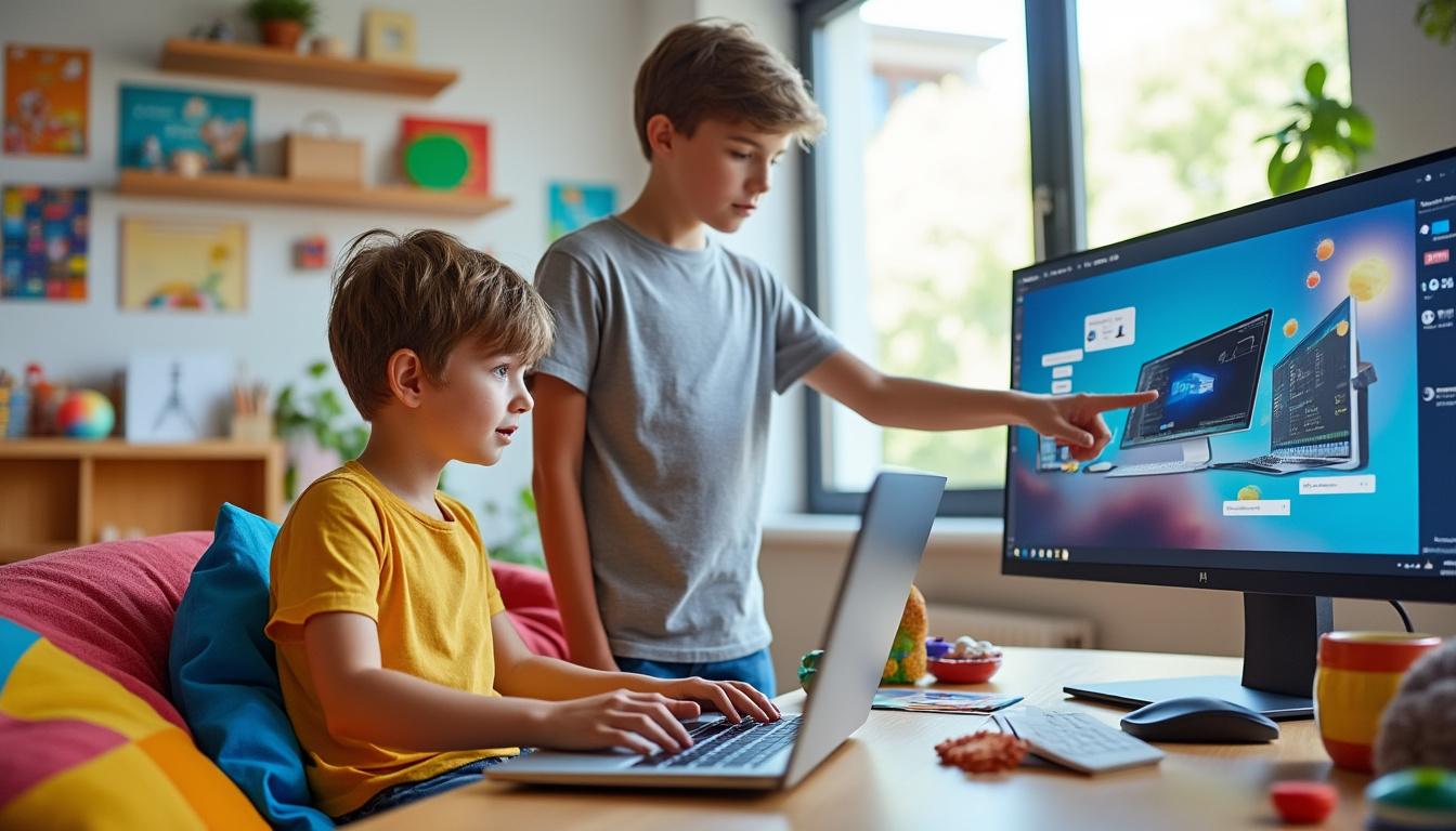 découvrez nos conseils pour bien choisir un ordinateur adapté aux besoins et à l'âge de votre enfant ou adolescent : performances, sécurité, budget, usages et astuces pour un achat serein.