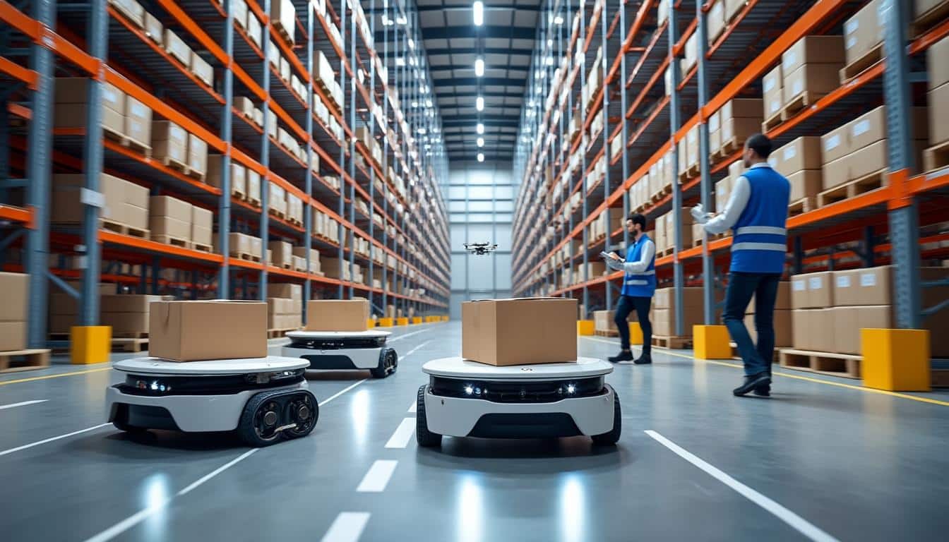découvrez comment amazon utilise des robots pour optimiser la logistique du dernier kilomètre, améliorant rapidité et efficacité dans la livraison de colis.