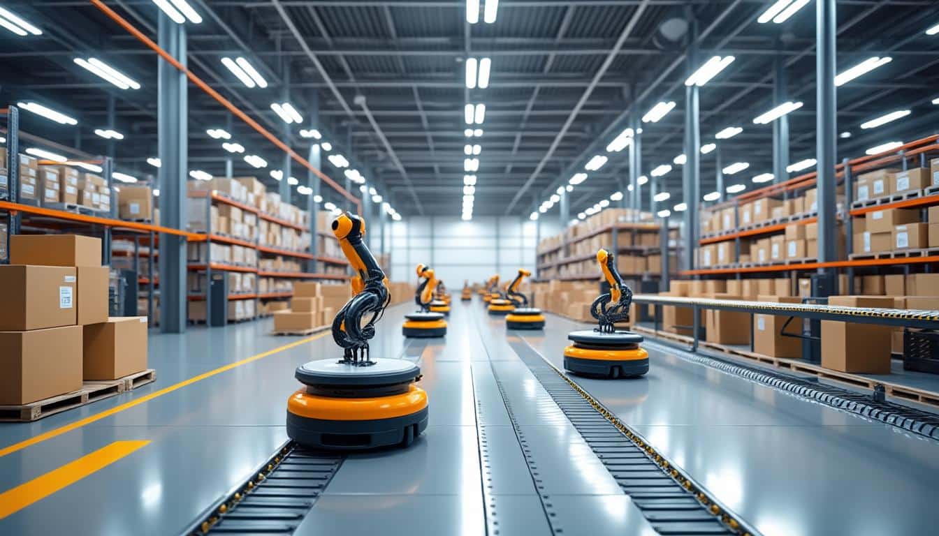 découvrez comment amazon révolutionne la gestion de ses entrepôts grâce à la robotisation pour améliorer l'efficacité et la rapidité des opérations logistiques.