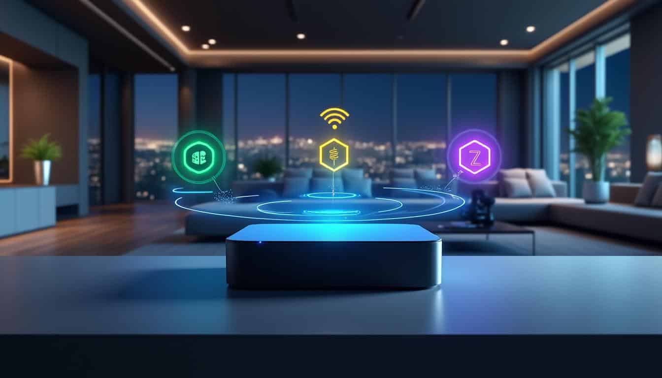 découvrez notre comparatif des box domotiques 2025, analysant la compatibilité avec matter, zigbee et z-wave pour choisir la solution idéale pour votre maison connectée.
