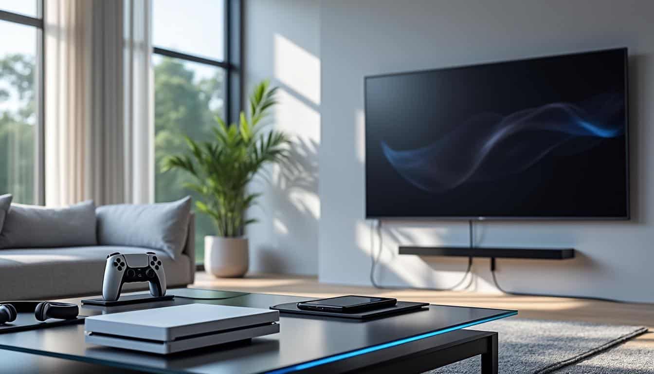 découvrez comment connecter facilement différents appareils à votre téléviseur intelligent pour profiter pleinement de vos contenus préférés. guide étape par étape pour câbles, bluetooth, et wi-fi.