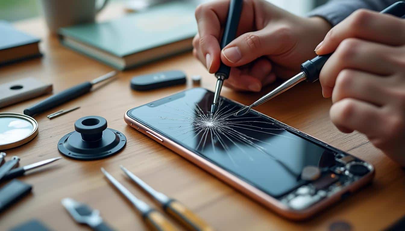 découvrez si vous pouvez réparer vous-même un écran cassé d'iphone, les outils nécessaires, les étapes à suivre et les précautions pour éviter d'aggraver les dégâts.
