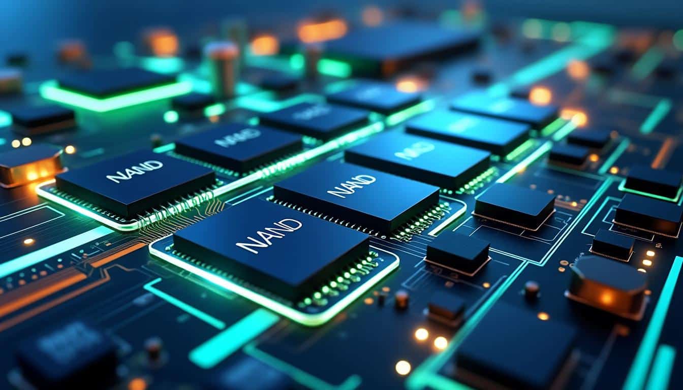 découvrez comment l'utilisation de puces de mémoire flash nand permet d'accélérer les performances des ssd pour un stockage plus rapide et fiable.