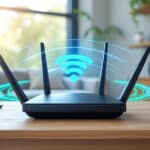 découvrez comment le positionnement central du routeur principal optimise la couverture et la performance de votre réseau wi-fi pour une connexion stable et rapide dans toute la maison.