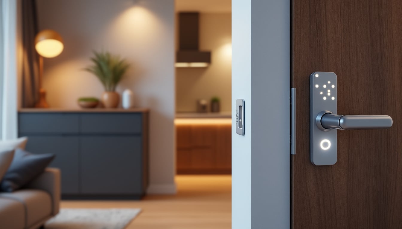 découvrez comment l'installation de capteurs d'ouverture de porte renforce la sécurité de votre domotique maison en surveillant efficacement les accès.
