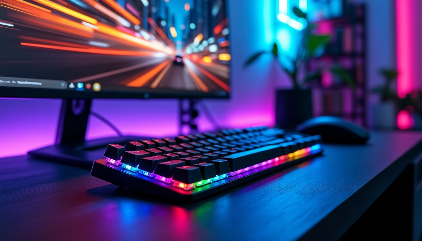 découvrez comment les claviers mécaniques à switches rapides améliorent la performance et la réactivité pour une expérience gaming optimale.