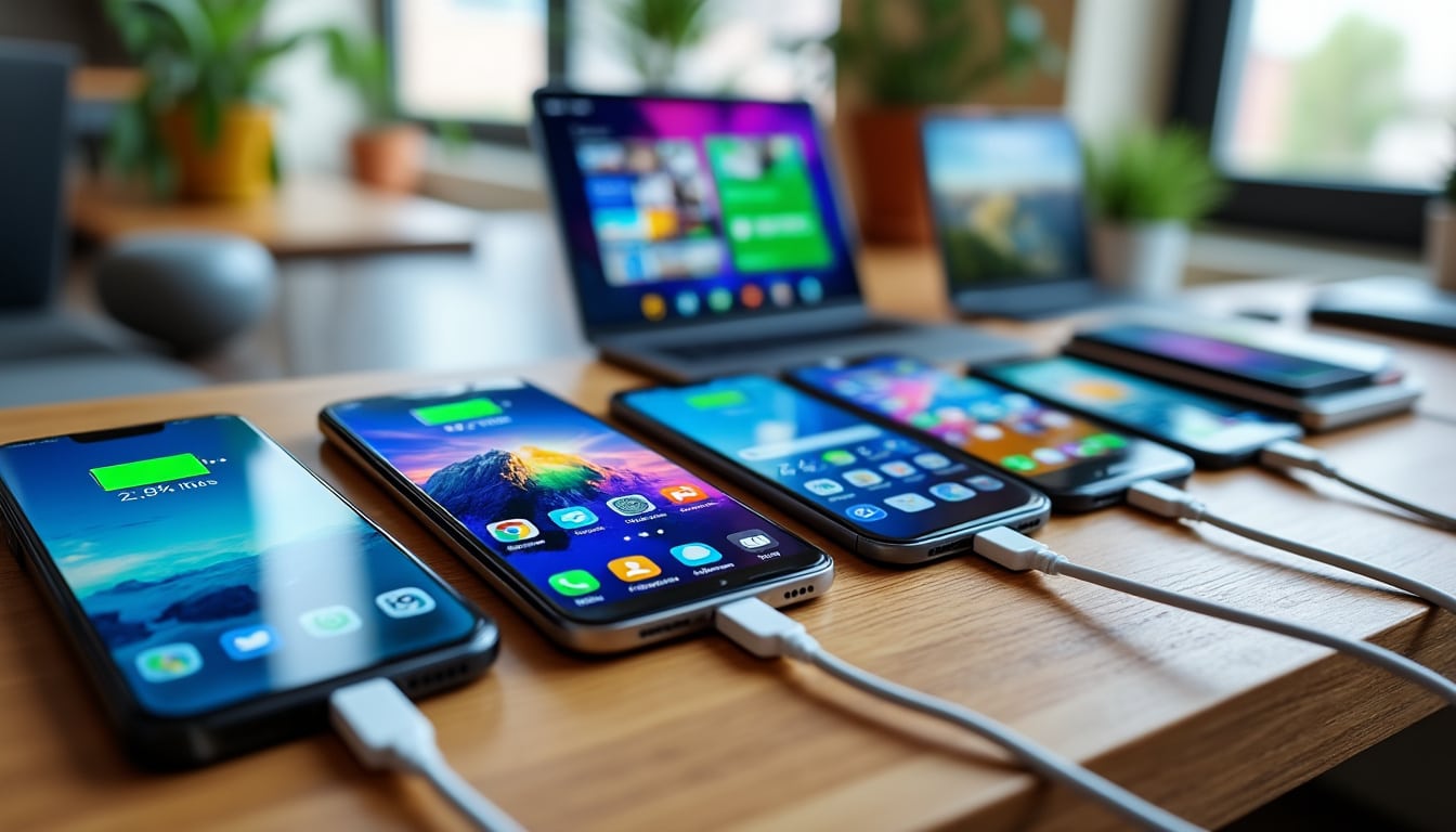 découvrez une analyse approfondie de l'autonomie réelle des smartphones en usage intensif, avec un comparatif détaillé pour vous aider à choisir le meilleur appareil.