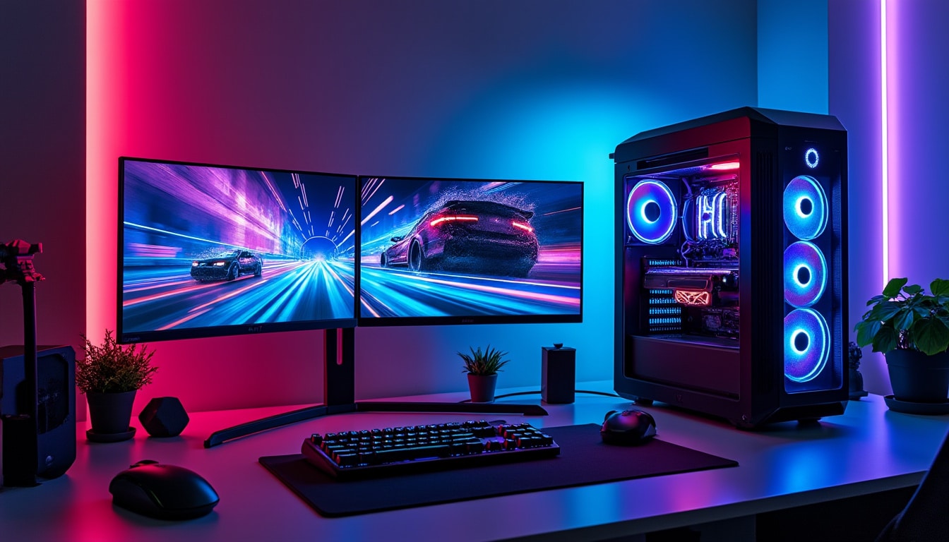 découvrez comment les écrans à haut taux de rafraîchissement améliorent l'expérience des pc gamers en offrant une fluidité exceptionnelle et des performances visuelles optimales.